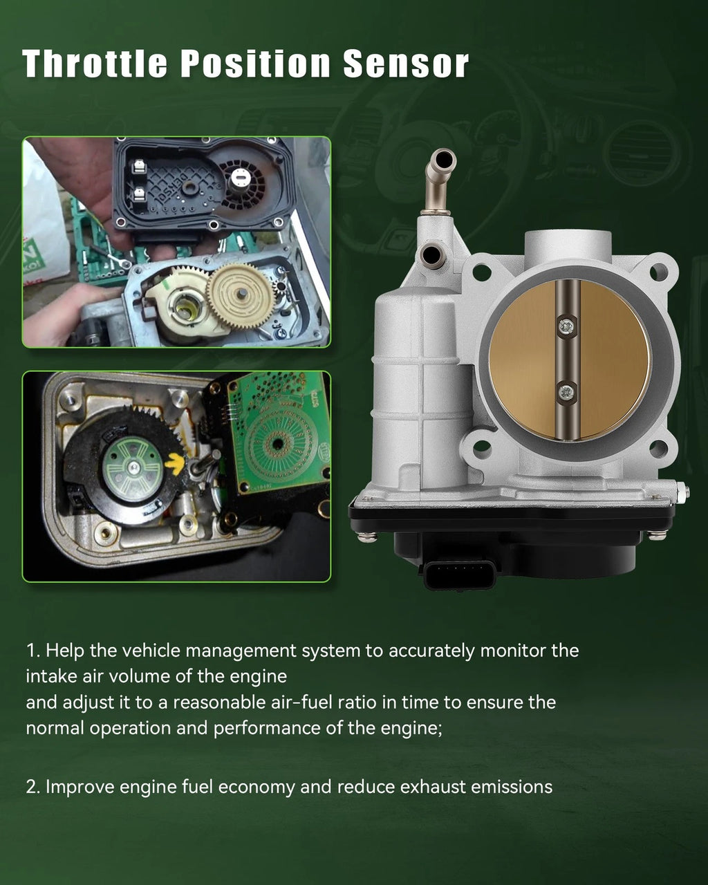 Left Throttle Body for Infiniti G37 M35 FX35 EX35 M35h 3.5L (2007–2013)