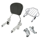 Sissy Bar Luggage Rack Docking for Harley Touring (2009–2013) Chrome