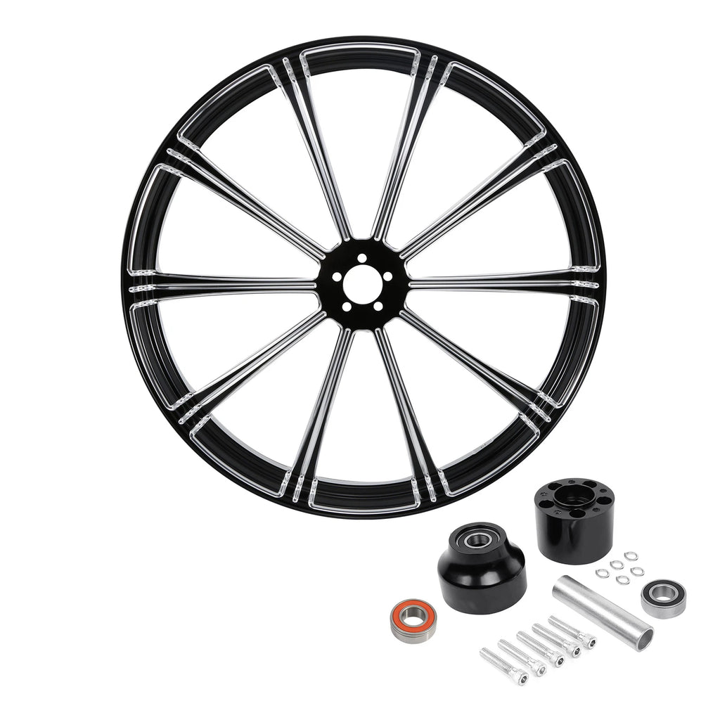 26'' Front Wheel Rim Single Disc Hub for Harley Street Road Glide (2008–2025)