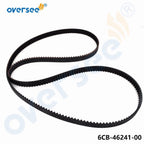 Timing Belt for Yamaha F225 F250 F300 (2001–2023) 6CB-W4624-00, 6CB-46241-00