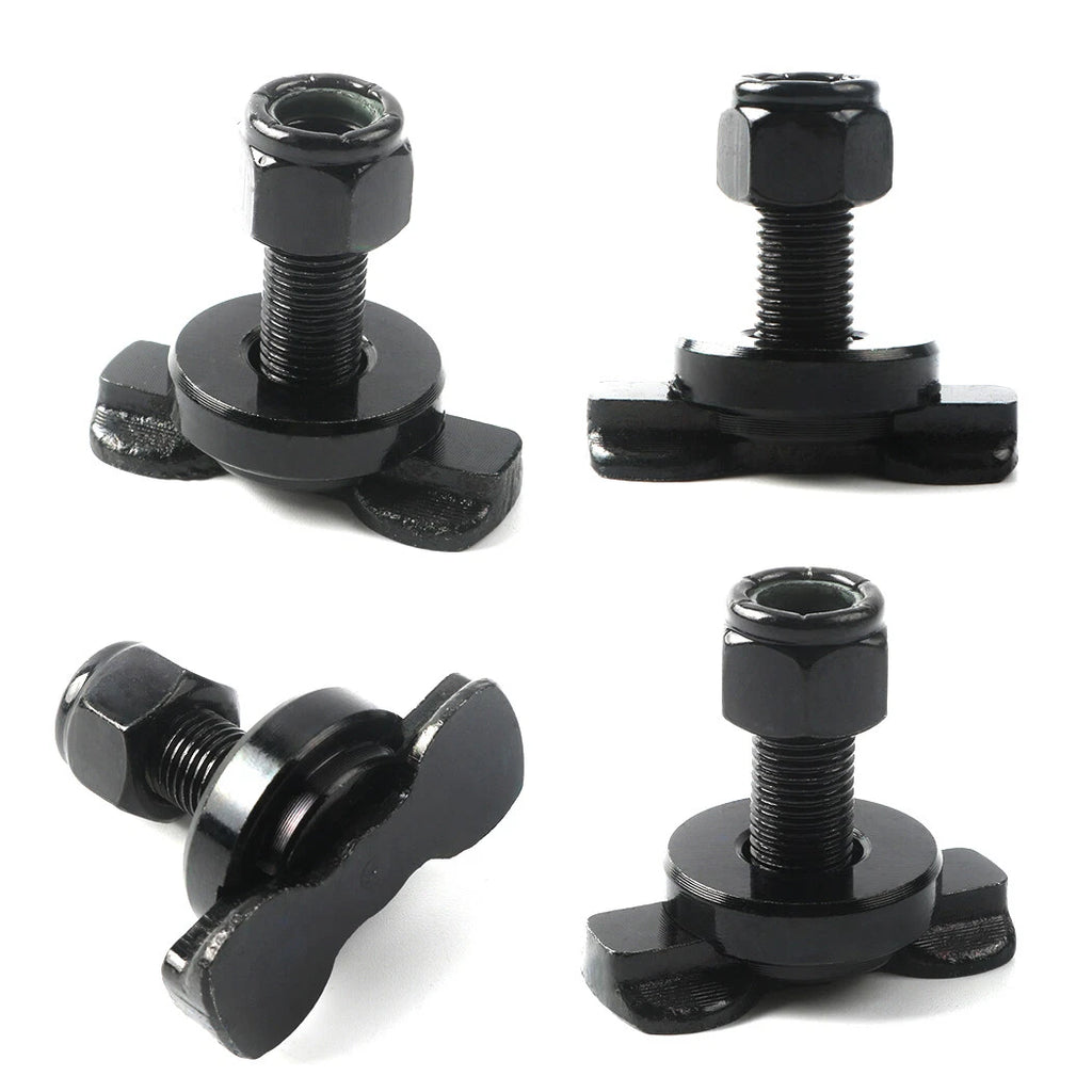 Pack of 8 L-Track Double Lug Threaded Stud Nut Fitting Tie Down