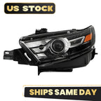 HID Xenon Projector Headlight for Ford Taurus (2013–2019) Driver Side