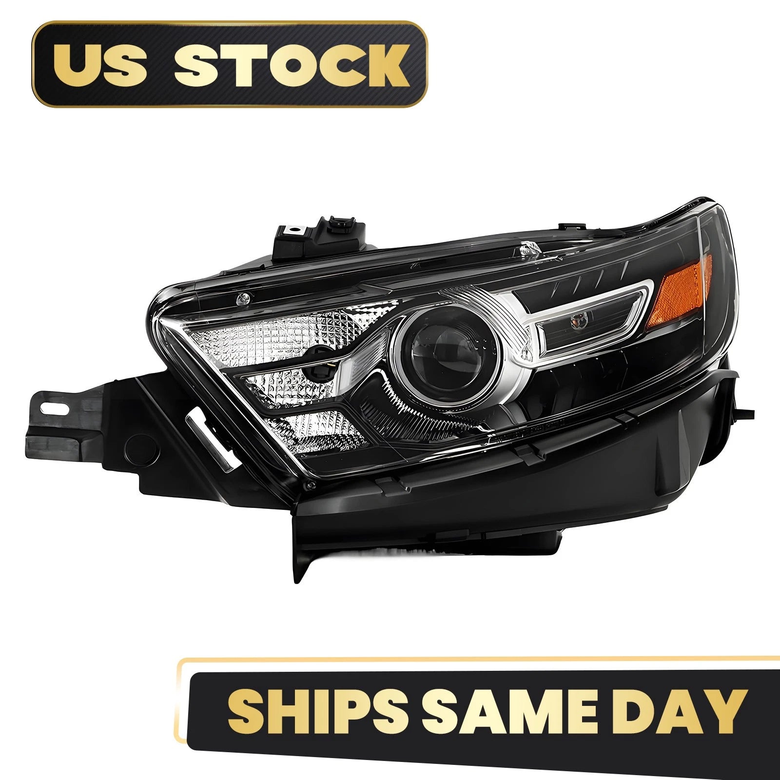 HID Xenon Projector Headlight for Ford Taurus (2013–2019) Driver Side