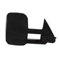 Replacement Textured Passenger Side Power Door Mirror w/Heated Glass