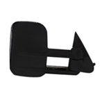 Replacement Textured Passenger Side Power Door Mirror w/Heated Glass