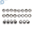 Set of 23 Metric 5C Collets 3mm-25mm for Precision Machining