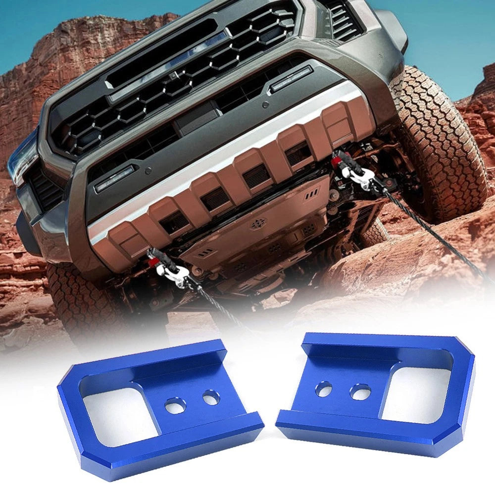 2X Front Tow Hooks for Tacoma, 4Runner (2024–2026) - Blue