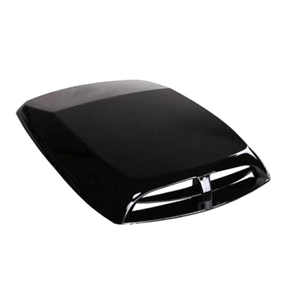 Air Flow Intake Hood Scoop Vent for Universal Vehicles (Black)