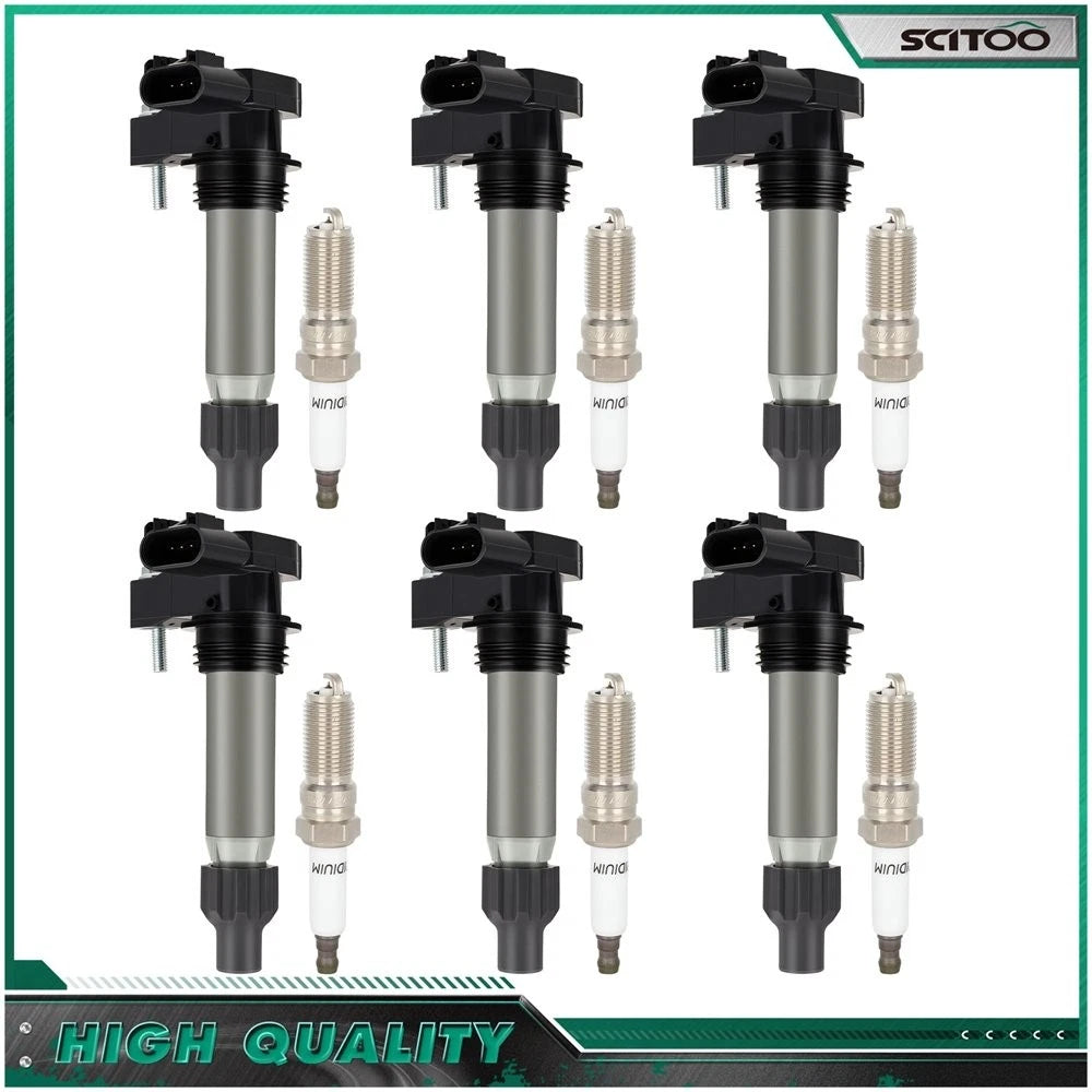 Ignition Coils & Spark Plugs for Chevrolet Equinox Impala Colorado GMC Acadia (2005–2023)