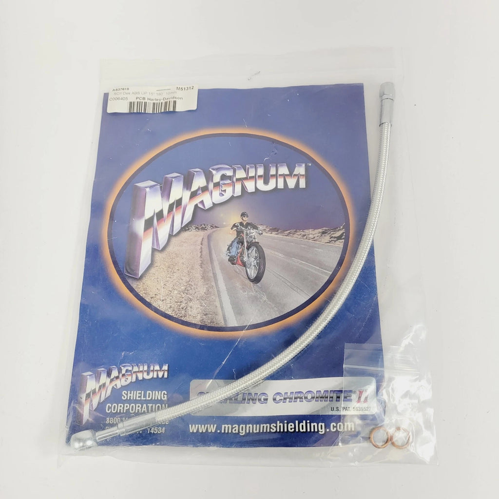 Magnum ABS-Specific Front Brake Line Kit AS37615 for Harley (2014–Present)