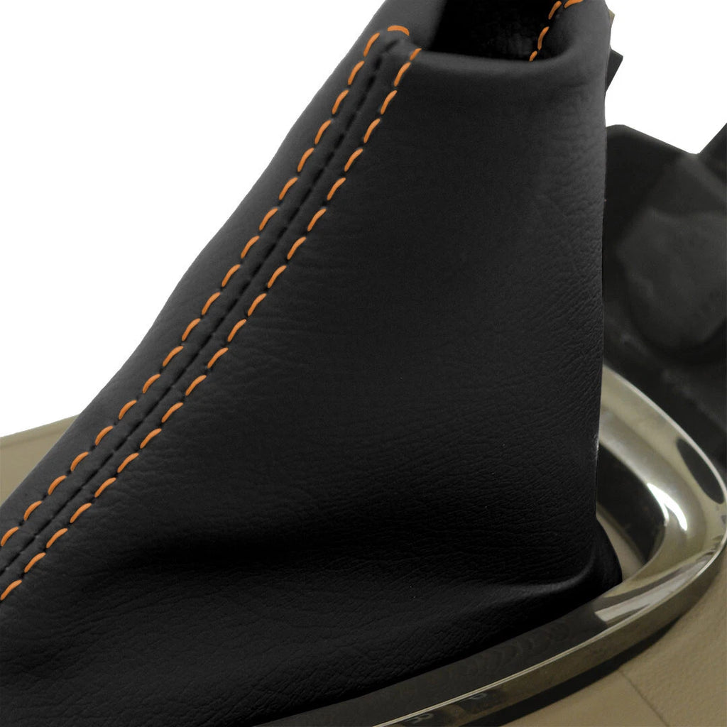 Automatic Shift Boot for Chevrolet Malibu (2008–2012) Orange Stitch