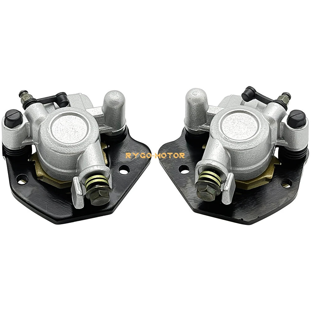 Set of 2 Front Brake Calipers & Pads for Kawasaki Lakota 300 (1995–2003)