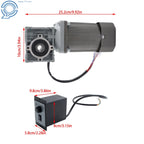 Worm Gear Motor 120W 18RPM for Automotive Applications