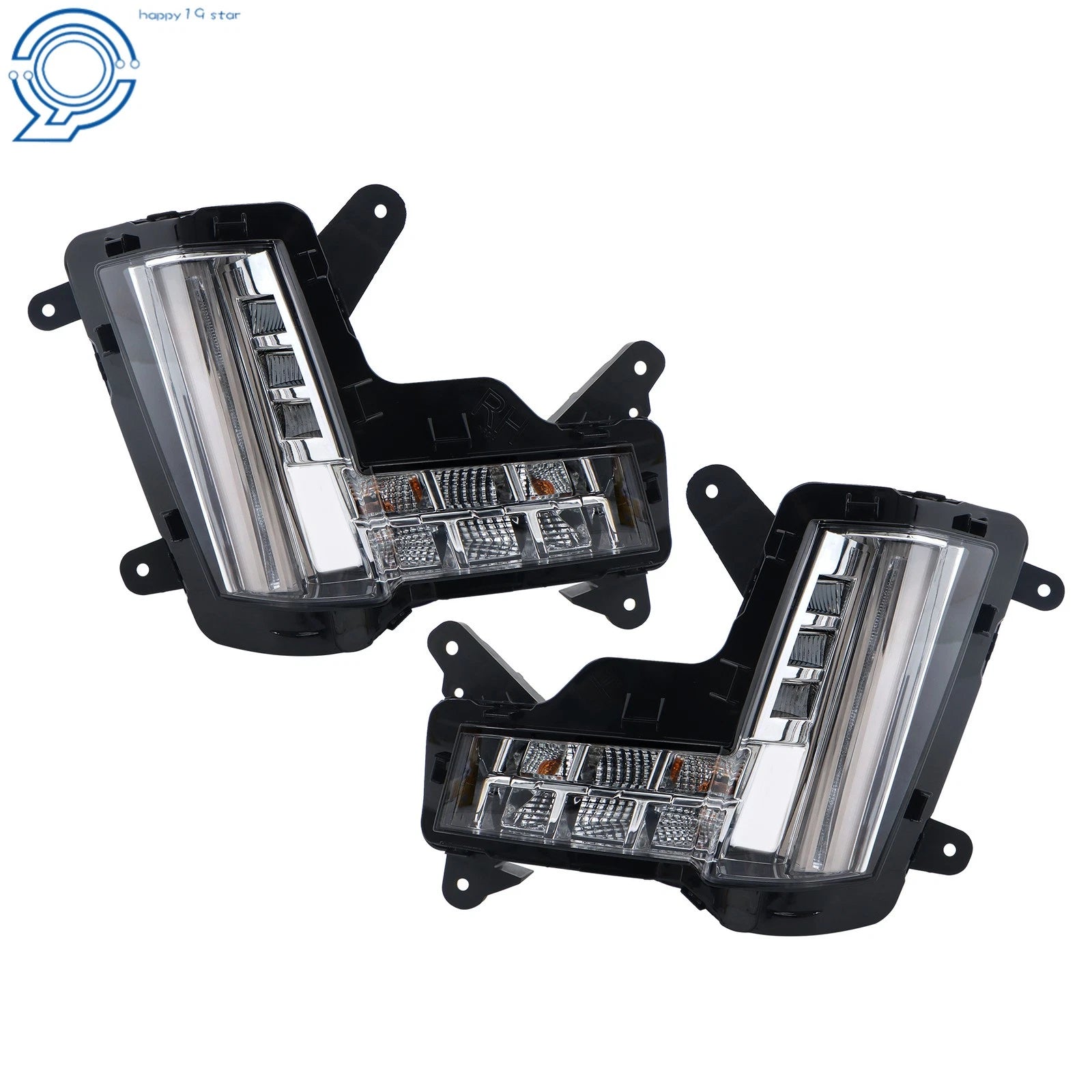 Set of 2 Fog Lights for Cadillac Escalade (2015–2020) w/ LED Lamp