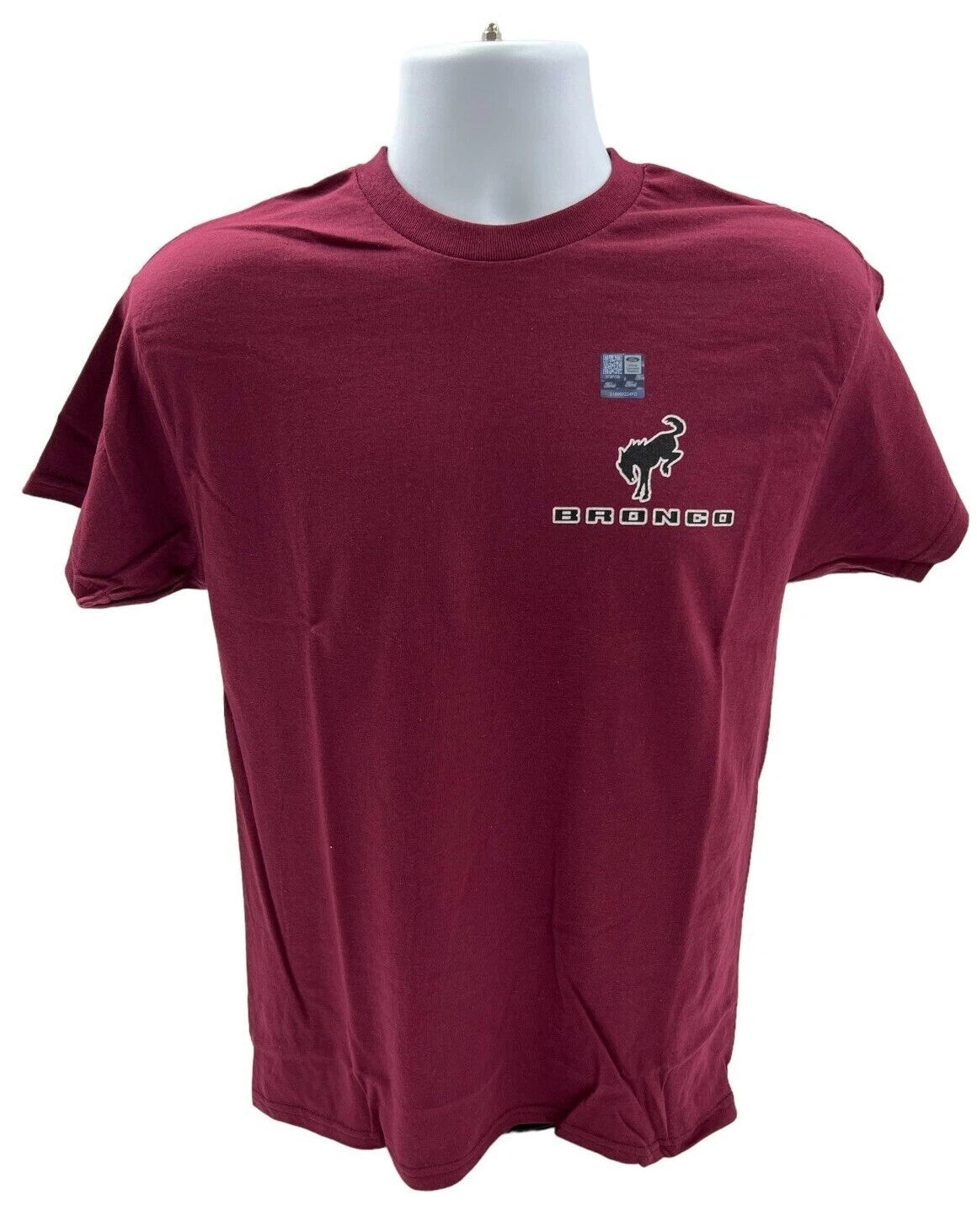 Off Road T-Shirt Maroon for Ford Bronco (1966–2025)