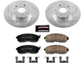 Front Brake Pad and Rotor Kit for Suzuki SX4 (2007–2013) YX575MQ