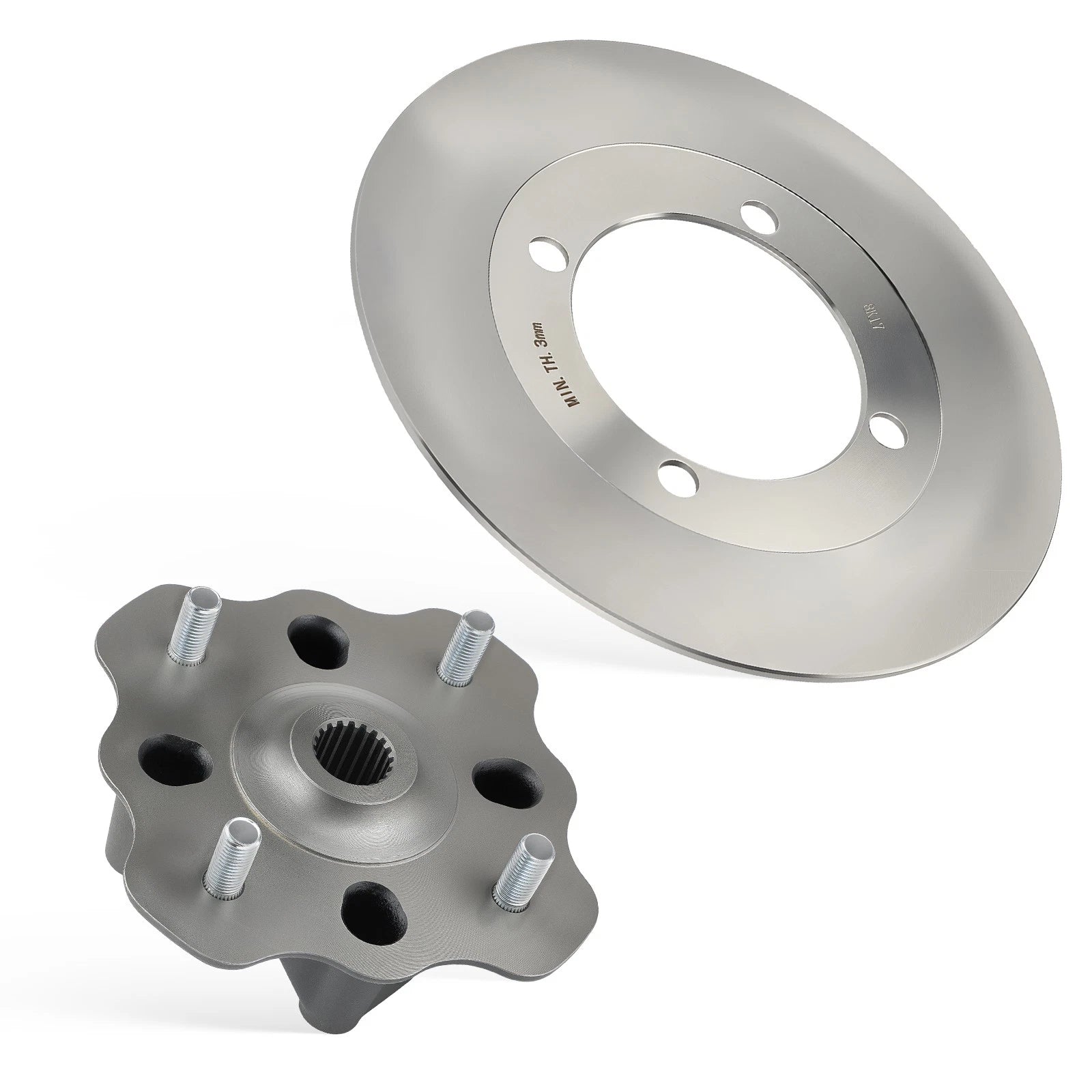 Front Wheel Hub Brake Disc Rotor for Suzuki (54110-38F20, 54110-38F00, 59211-38F20)