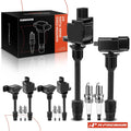 Set of 6 Ignition Coils & Iridium Spark Plugs for Infiniti I30 Nissan Maxima (2000–2001)