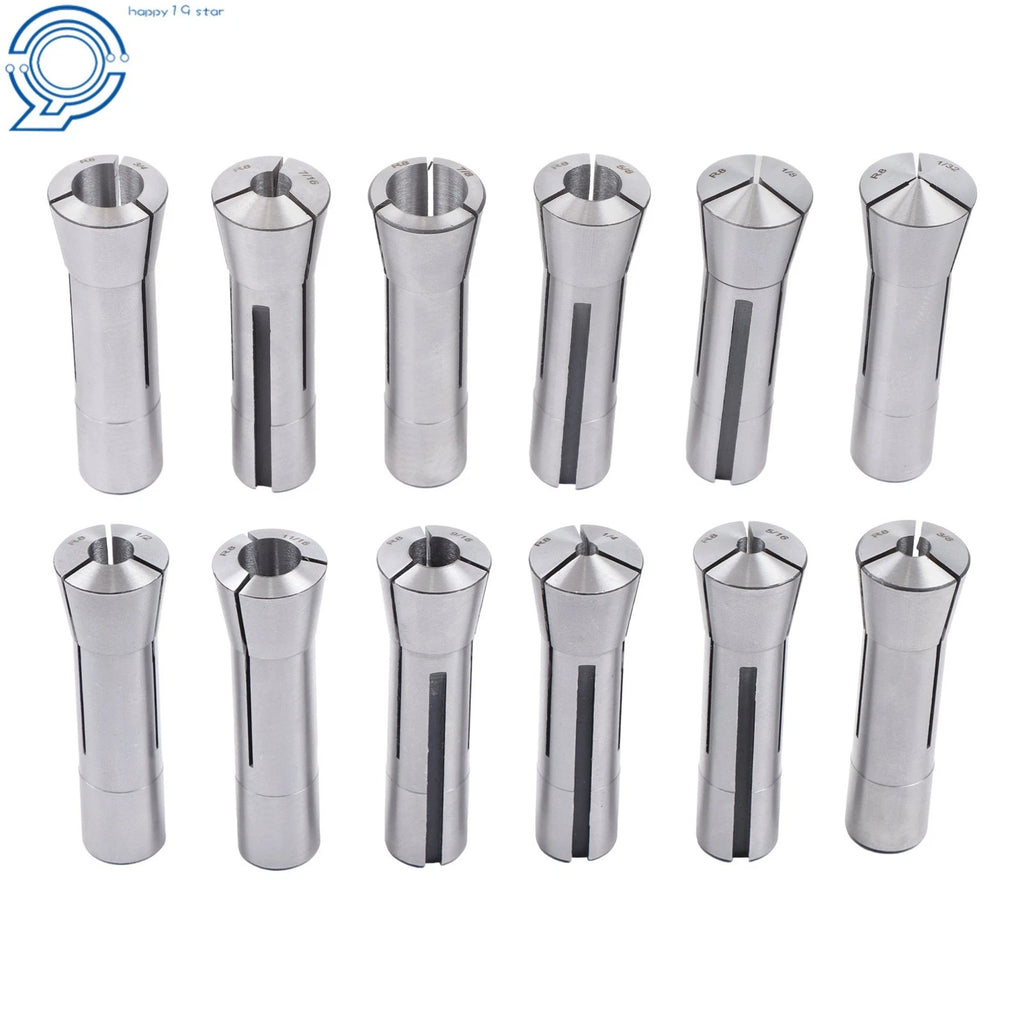 Collet Kit for R8 (1/8" to 7/8")
