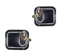 2 x Front LH+RH Chrome Outer Door Handle for Jeep Wrangler TJ (1996–2007)