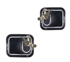 2 x Front LH+RH Chrome Outer Door Handle for Jeep Wrangler TJ (1996–2007)
