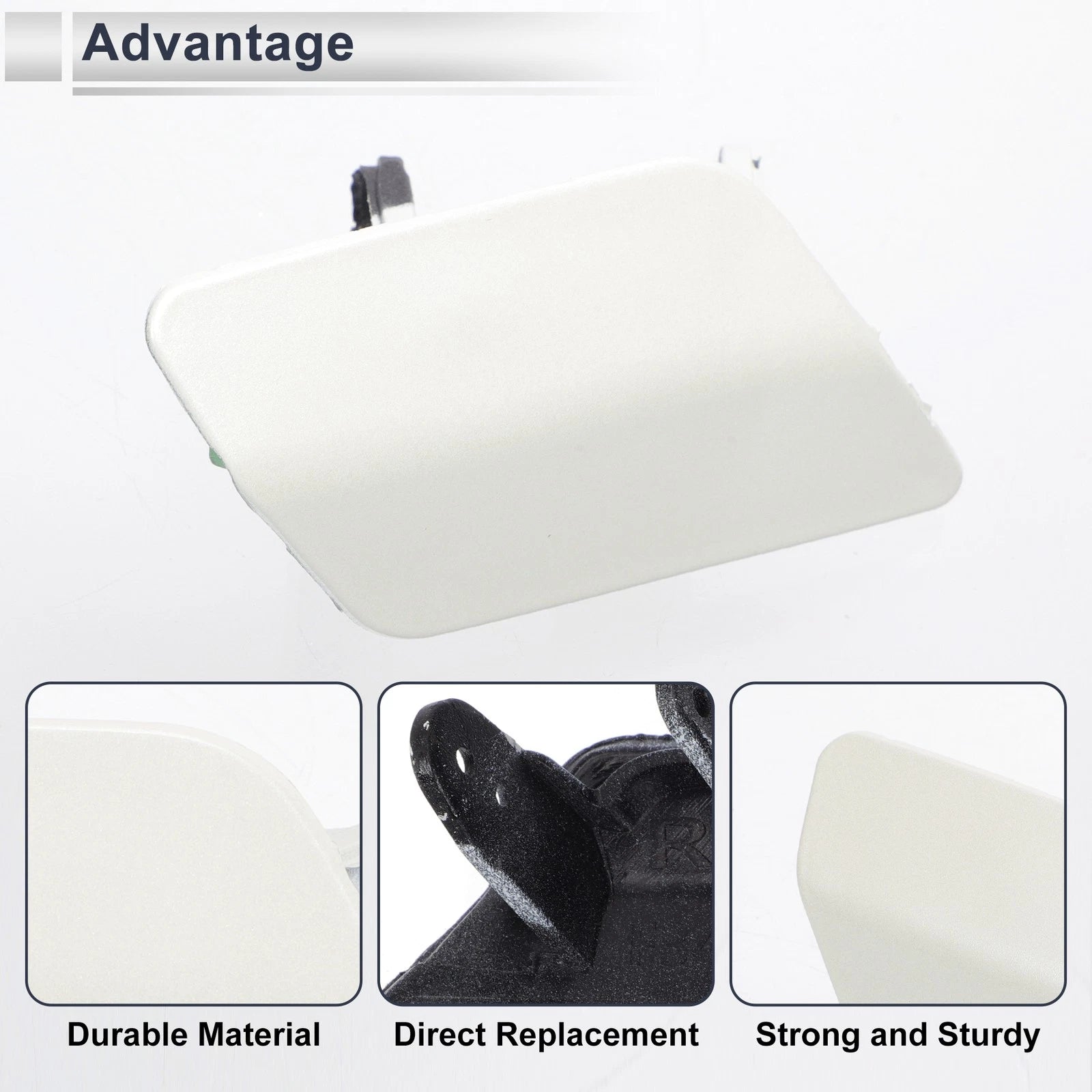 Bumper Headlight Washer Nozzle Cover Cap for BMW 3 Series (2012–2019)