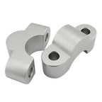 Silver Handlebar Risers Lift Clamp Adapters for BMW S1000XR (2020-2023)