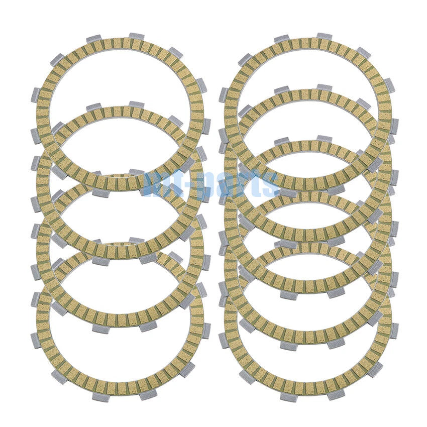 Clutch Friction Plate Kit for Kawasaki ZR1100 Zephyr 1100 (1998–2006) / ZRX1100-II (1997–2000)