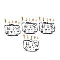 4x Carburetor Repair Kit for Suzuki GSX750F (1989-1996)