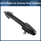 Front Right Door Handle No. 72140SDET01 for Honda Accord (2003–2007) Black