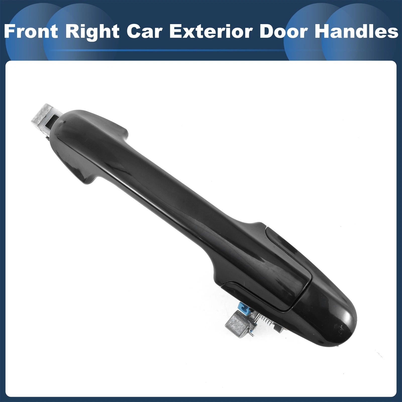 Front Right Door Handle No. 72140SDET01 for Honda Accord (2003–2007) Black