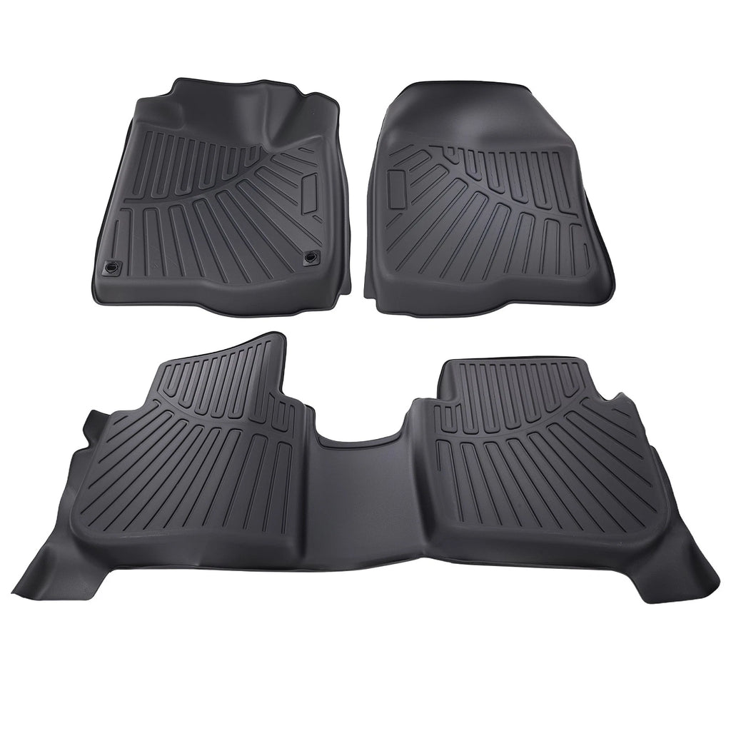 Set of 4 TPE Black Waterproof Carpet Floor Mats for Honda CR-V (2017–2022)