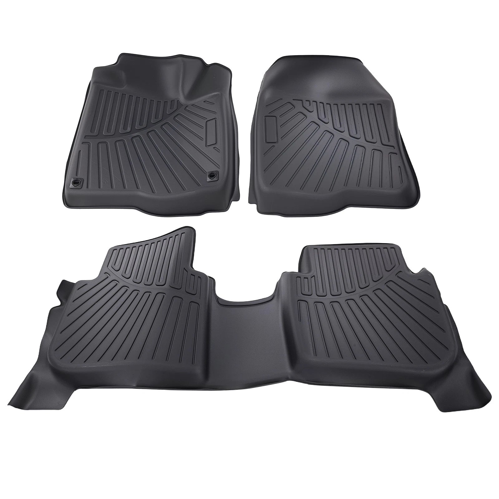 Set of 4 TPE Black Waterproof Carpet Floor Mats for Honda CR-V (2017–2022)