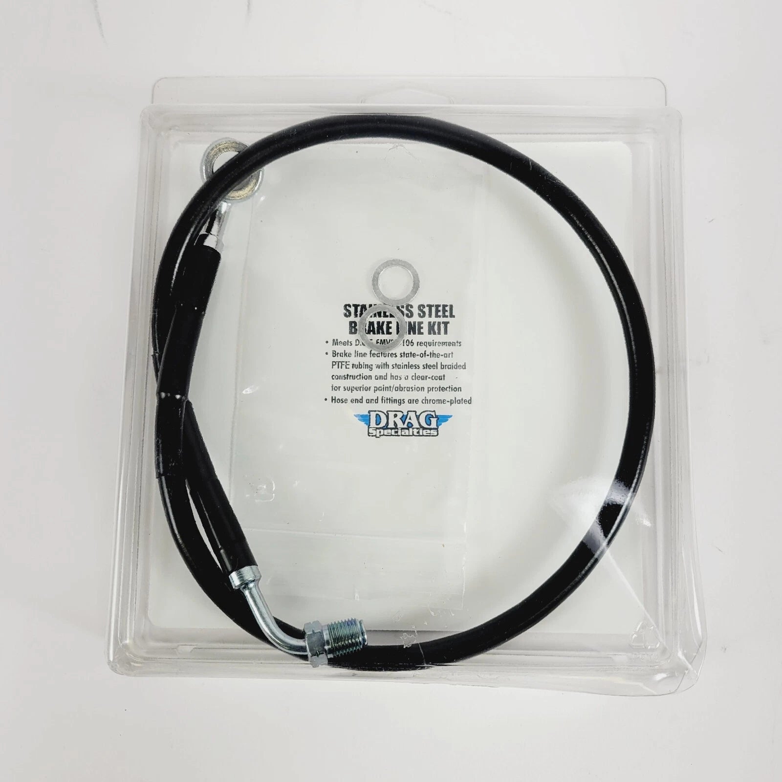 Extended Length Front Brake Line Kit for Harley FXBB (2018–2023)