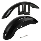 Front & Rear Fenders for Harley Sportster 883 1200 (2007–2009) - Vivid Black