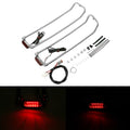 Saddlebag Lid Top Rail & LED Light for Harley Touring Road King (1994–2013)