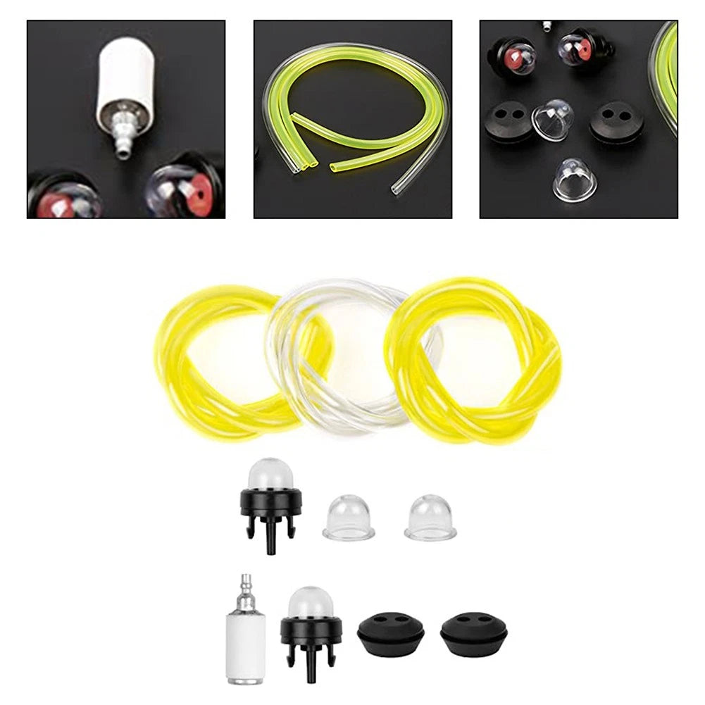 Fuel Line Kit for Chainsaws, Trimmers, Lawn Mowers with Filter (Fits )