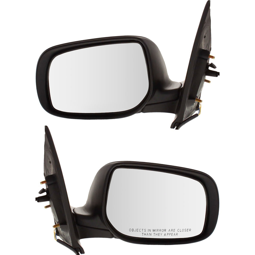 Power Mirror Set for Toyota Yaris Sedan (2007–2012) Paintable