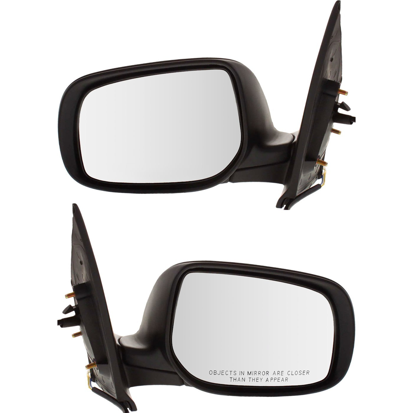 Power Mirror Set for Toyota Yaris Sedan (2007–2012) Paintable