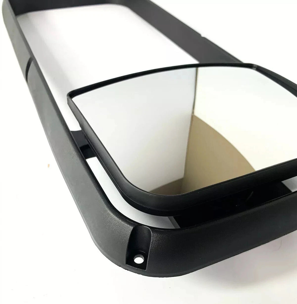 Mirror Frame and Lower Glass Replacement with Defrost for Kenworth T600 T660 T800 (2010–2025)