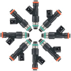 Set of 8 Fuel Injectors for Chevrolet Silverado 1500 GMC Sierra 1500