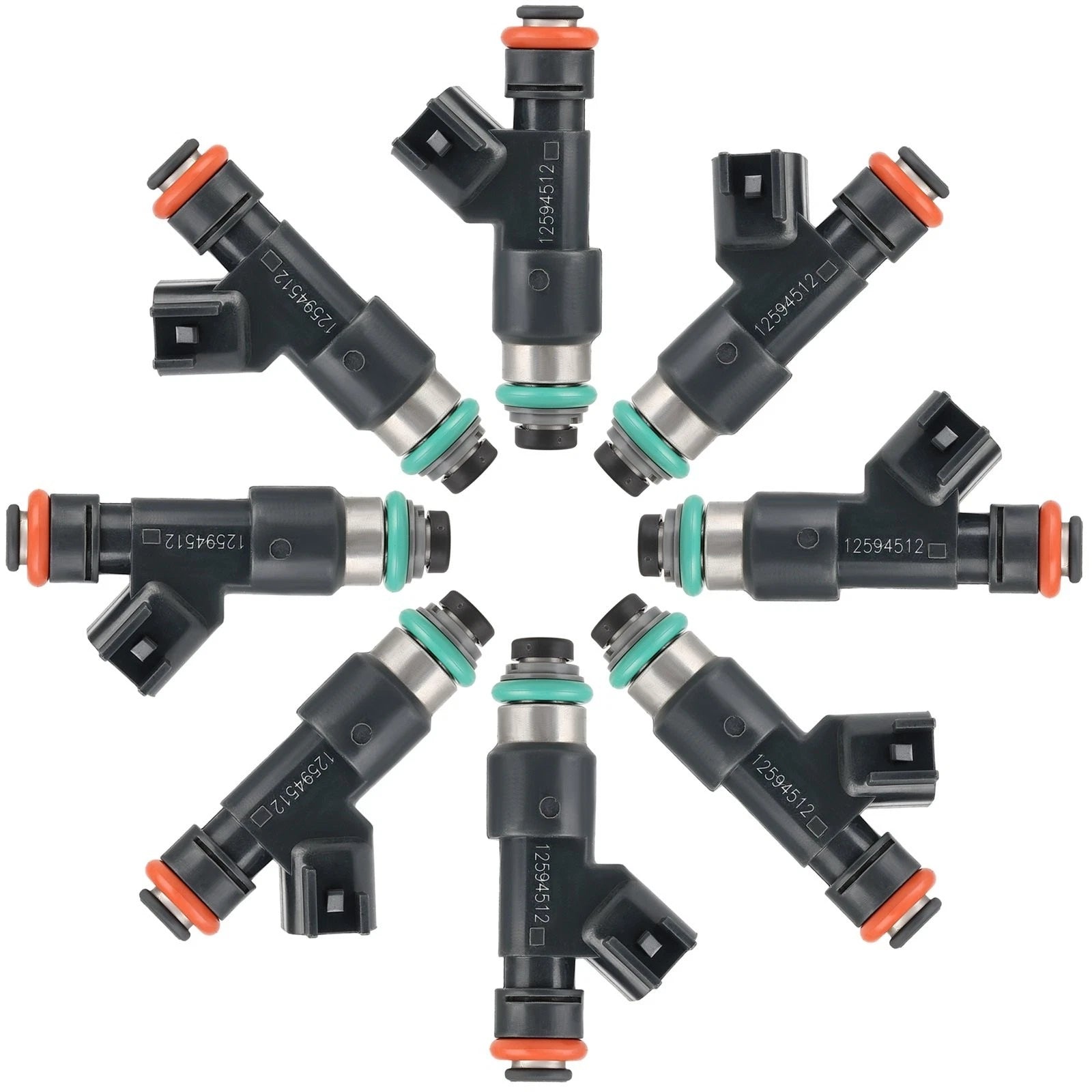 Set of 8 Fuel Injectors for Chevrolet Silverado 1500 GMC Sierra 1500