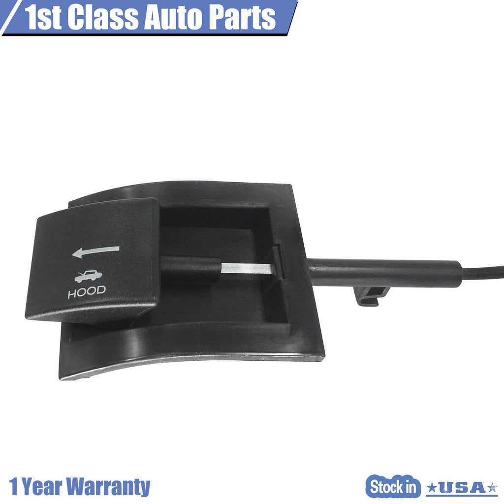 Hood Release Cable for Ford F150 F250 F350 Bronco (1987–1991)