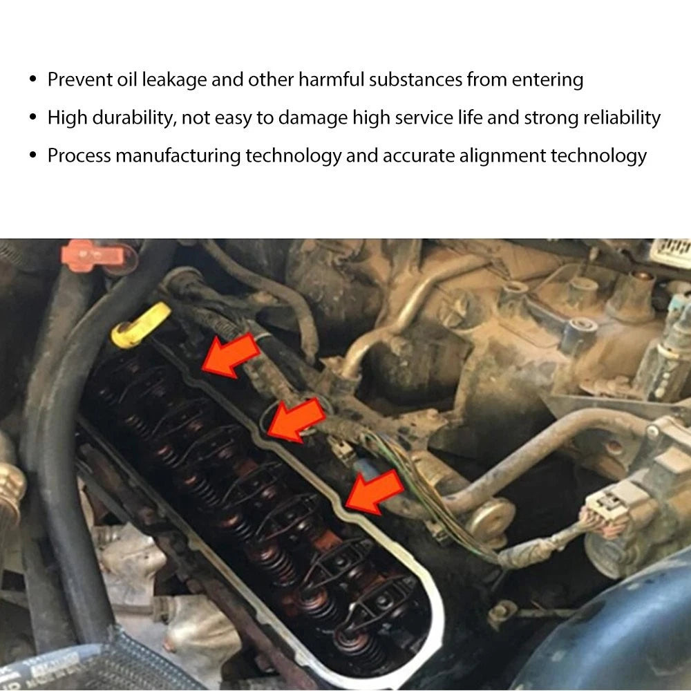 Engine Valve Cover Gasket Set for Chevrolet Silverado 1500 5.3L 6.0L (1999–2013)