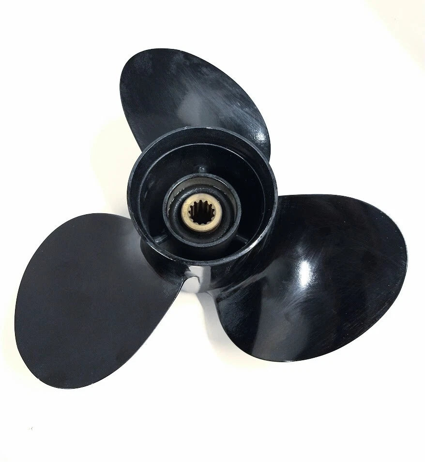 3X 13.75 x 13 Black Aluminum Propeller for Yamaha