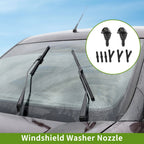 Windshield Washer Nozzle Set for Honda 