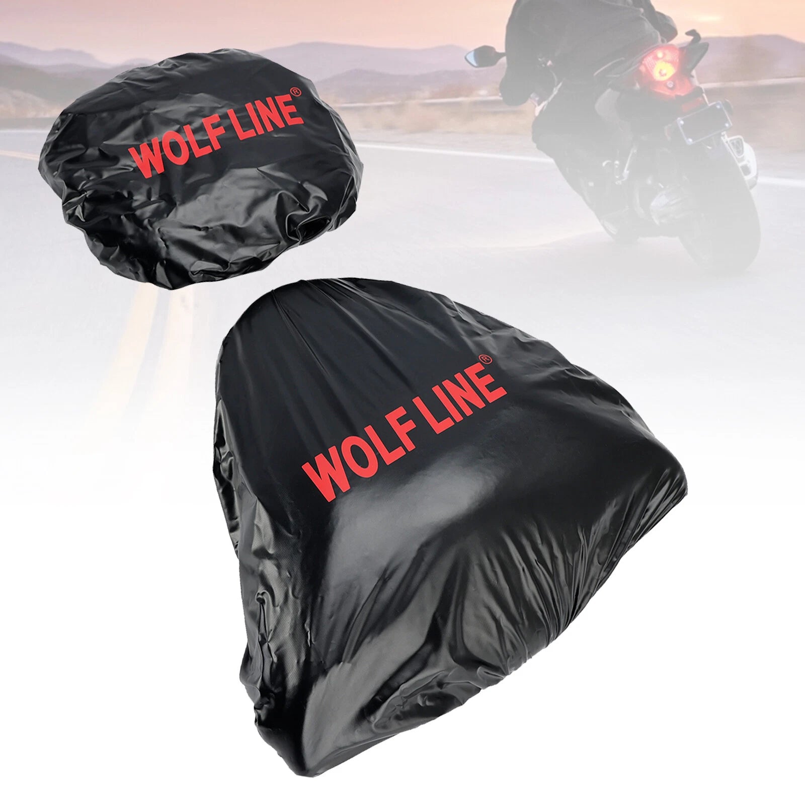 Universal Waterproof Seat Cushion Cover for Motorcycle Road Racing T9