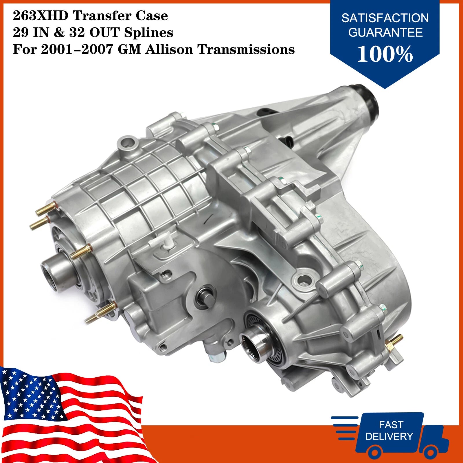 Transfer Case Unit for Chevy GMC 2500HD 3500HD (2001-2007)
