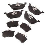 Set of 8 Ceramic Brake Pads for VW Beetle Golf Jetta