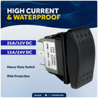 3-Pin Momentary Rocker Switch for Five Oceans (FO1528)
